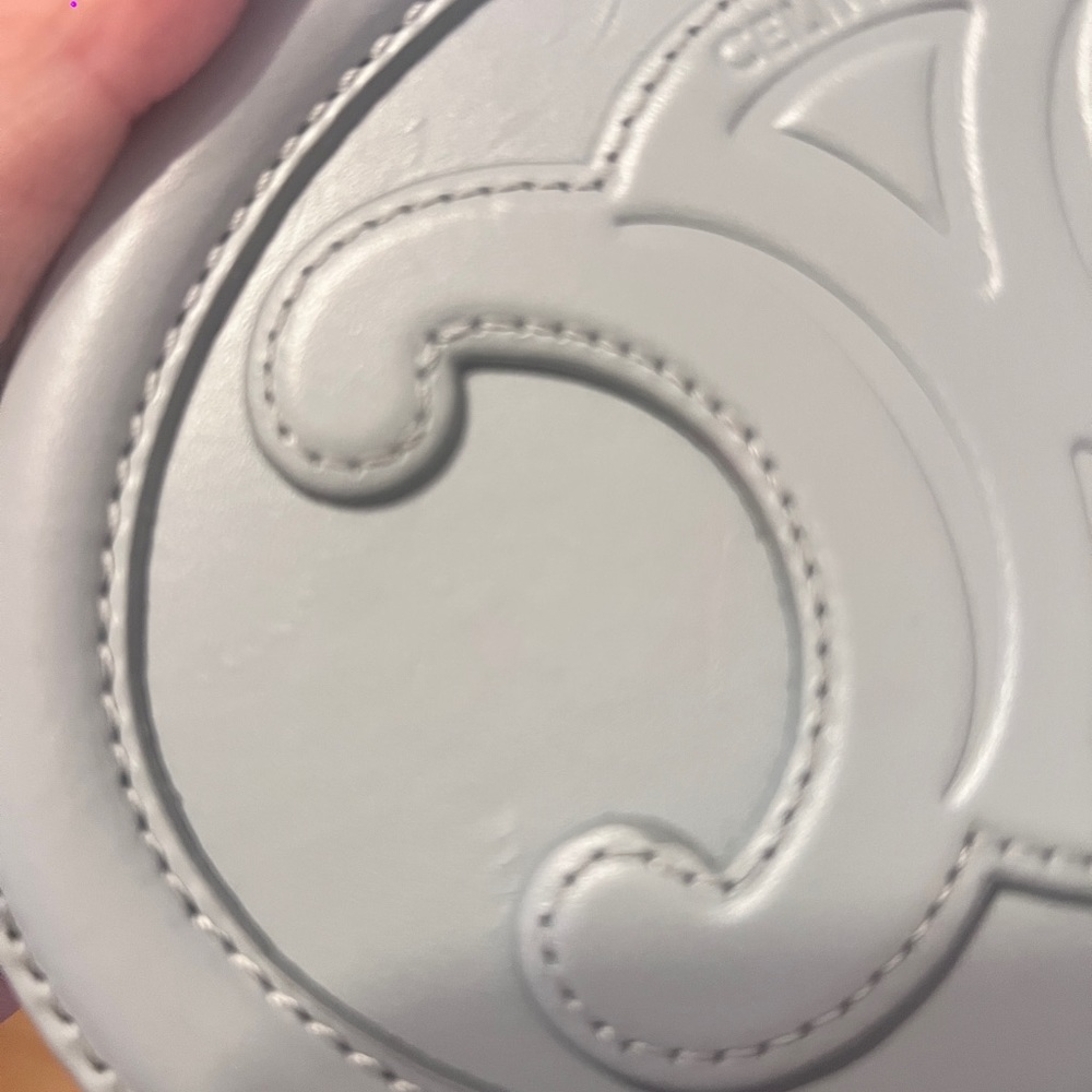 Celine small ice blue crossbody bag - Picture 3 of 3
